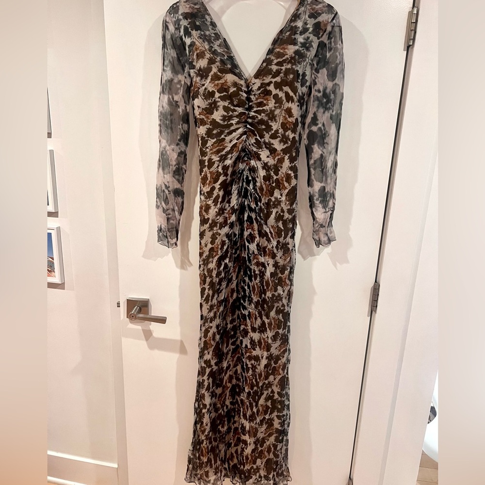 Vera Wang maxi Silk dress